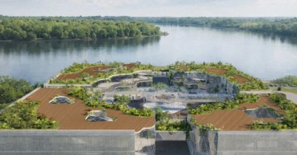 Ecological research centre with tree-inspired design among projects from Politecnico di Torino