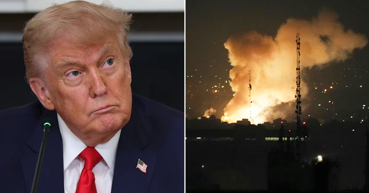 Israel strikes Iran as Trump says Tehran wants deal to end war