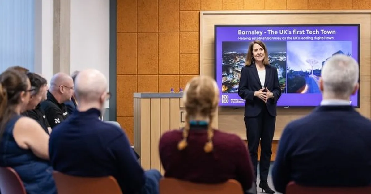 Britain's tech future mapped: Barnsley launches as first Tech Town