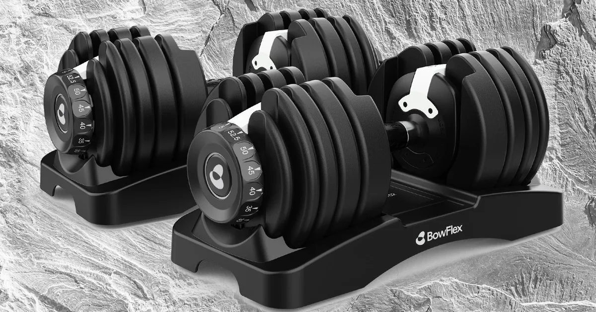 Save Nearly Half Off the Bowflex SelectTech Adjustable Dumbbells During the Amazon Spring Sale