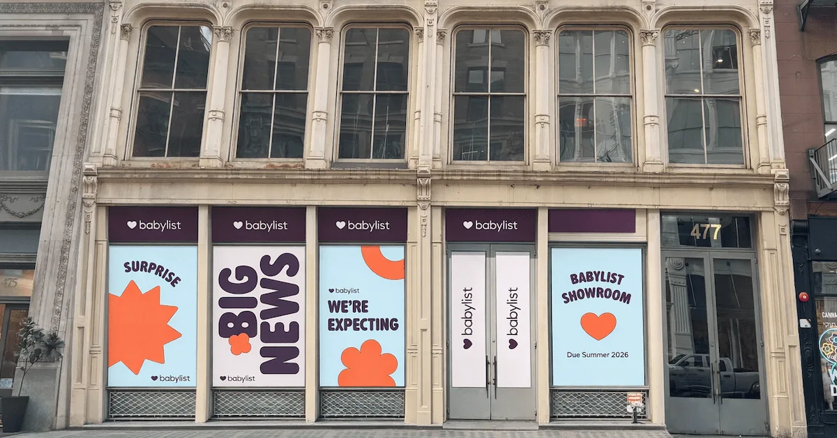 Babylist's newest arrival is a New York showroom