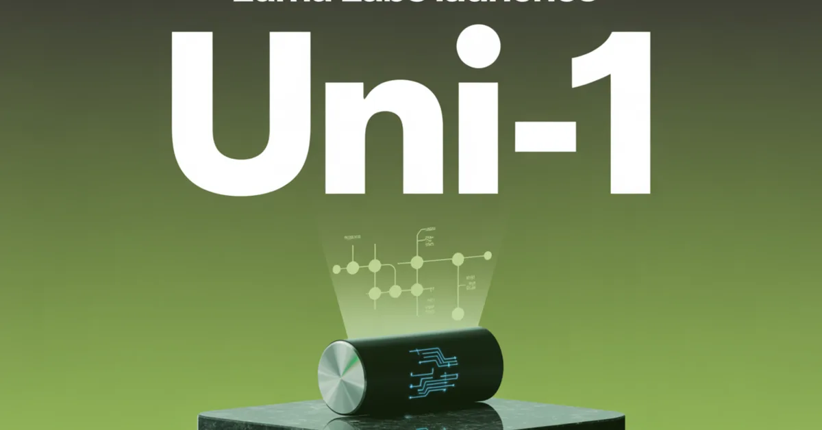 Luma Labs Launches Uni-1: The Autoregressive Transformer Model that Reasons through Intentions Before Generating Images