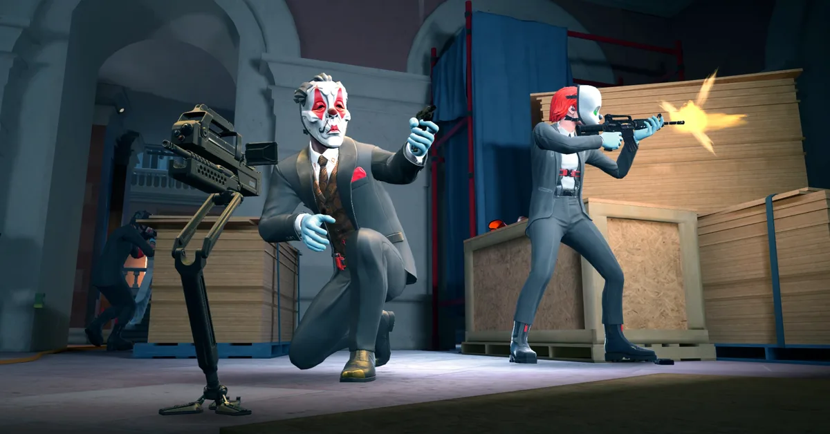 Payday: Aces High Is a New 4-Player Co-op VR Game Coming to Steam and Meta Where You Can 'Pull Off Daring Jobs in VR Using Black-Market Tech'