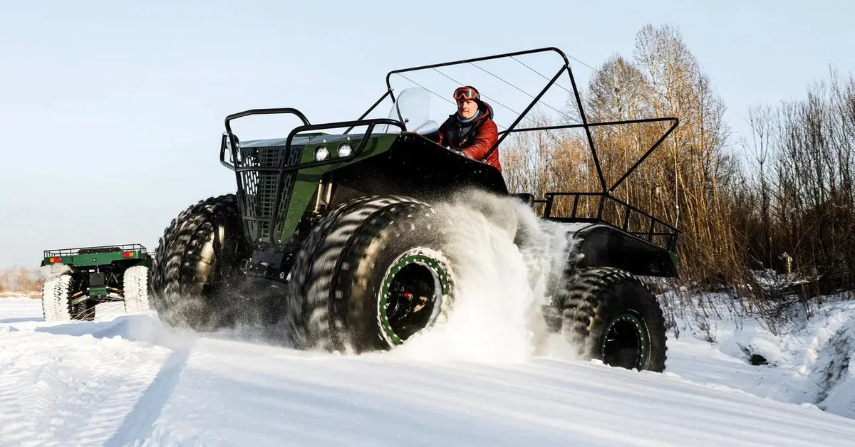 Of Course These Truck-Sized ATVs Are From Russia