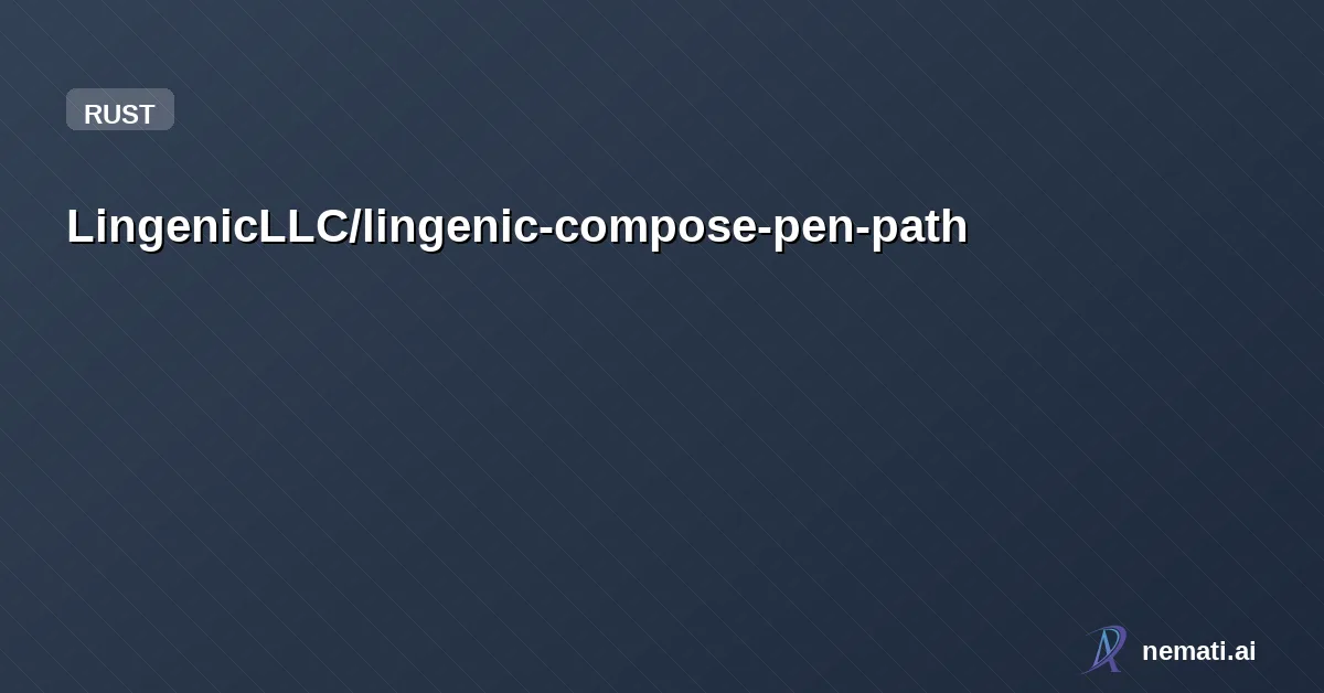 Compa Se Path LingenicLLC/lingenic-compose-pen-path — A 2D stroke graphics library ...